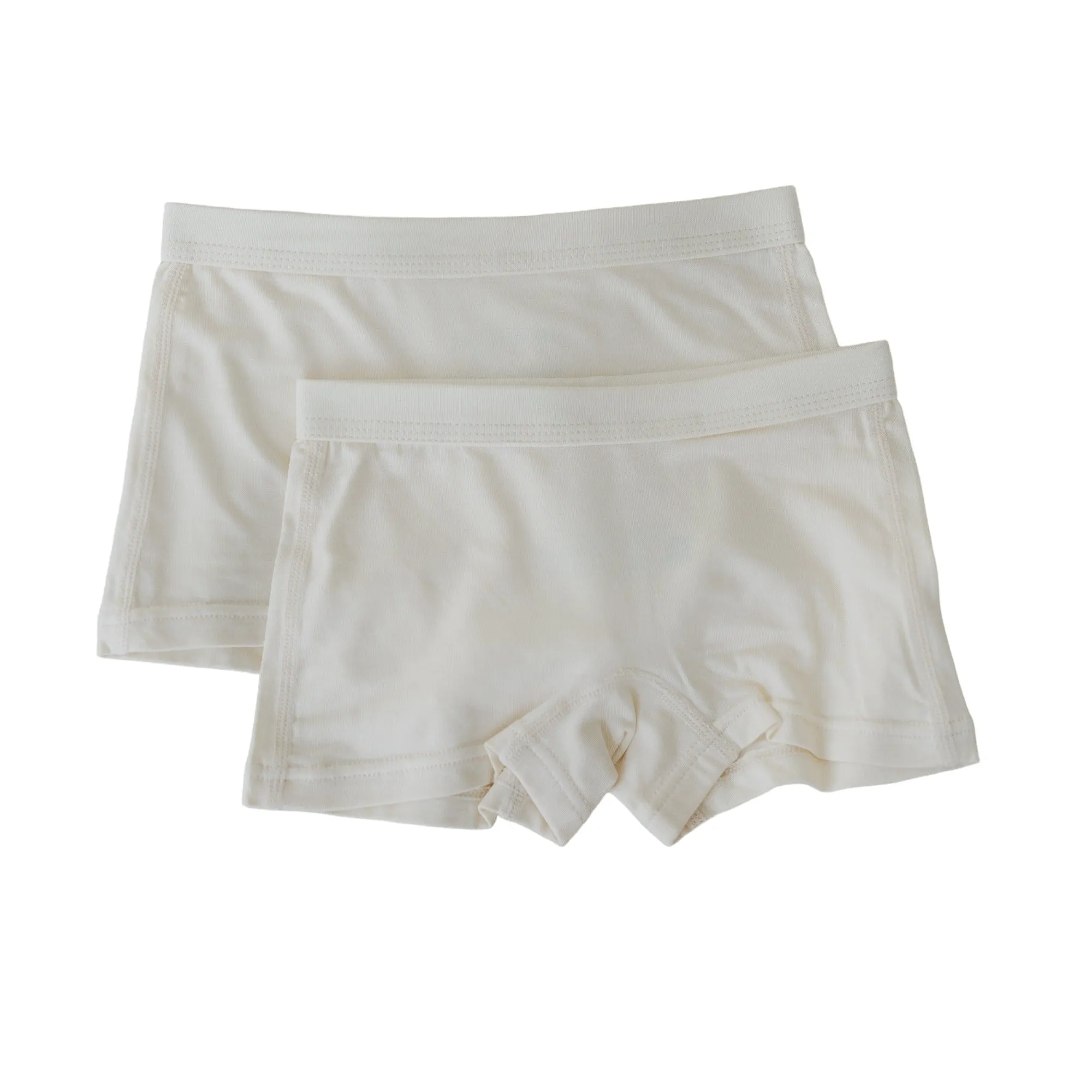 Girls' Tencel™ Micro Modal Shorties - Set Of 2 Babykids_just-peachy