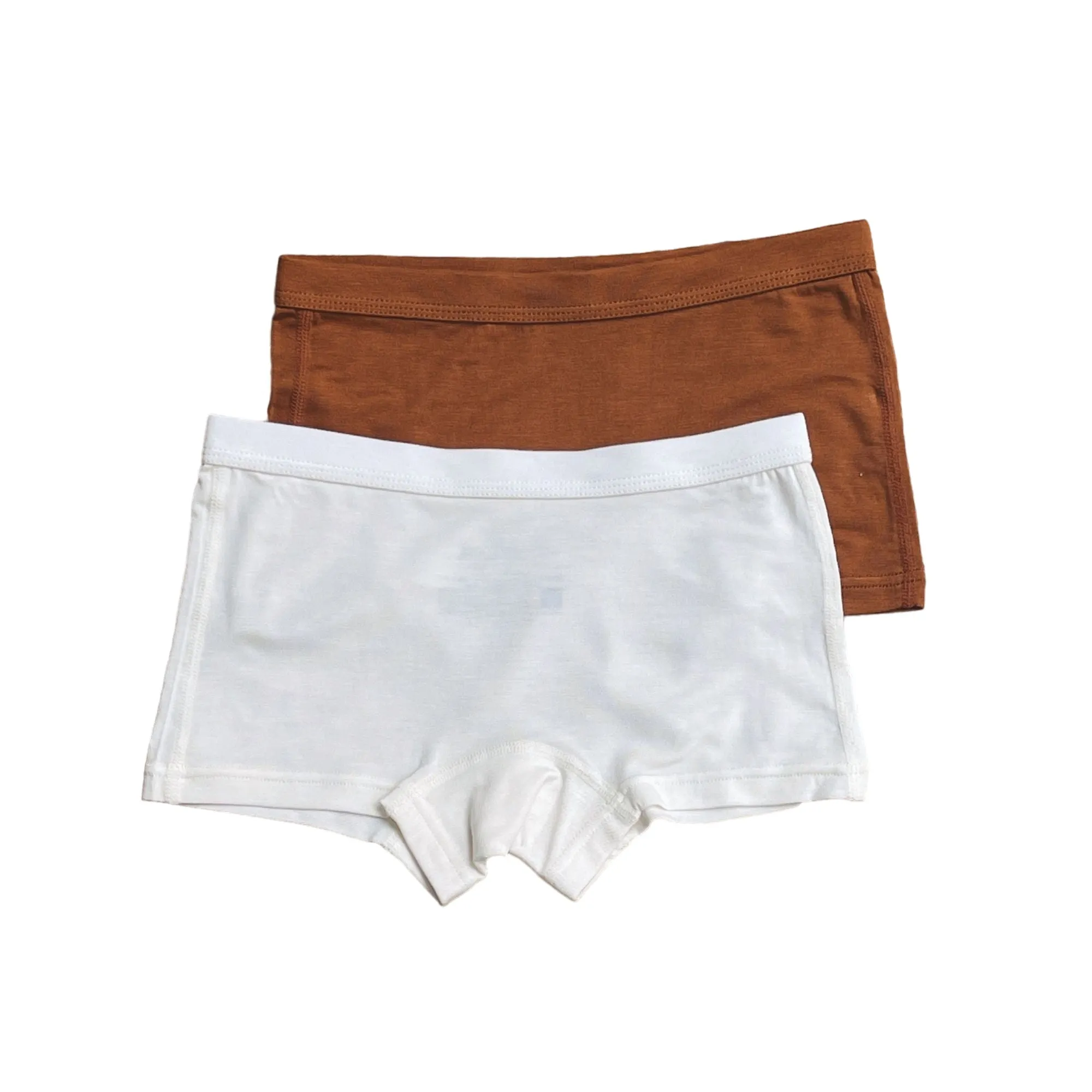 Girls' Tencel™ Micro Modal Shorties - Set Of 2 Babykids_just-peachy