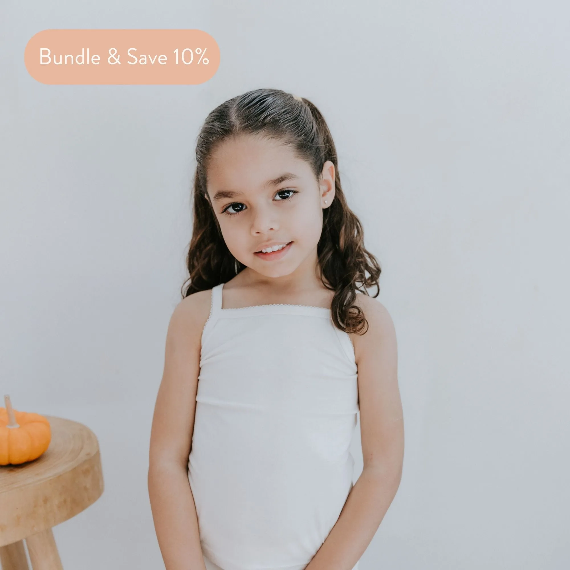 Girls' Tencel™ Micro Modal Shorties - Set Of 2 Babykids_just-peachy