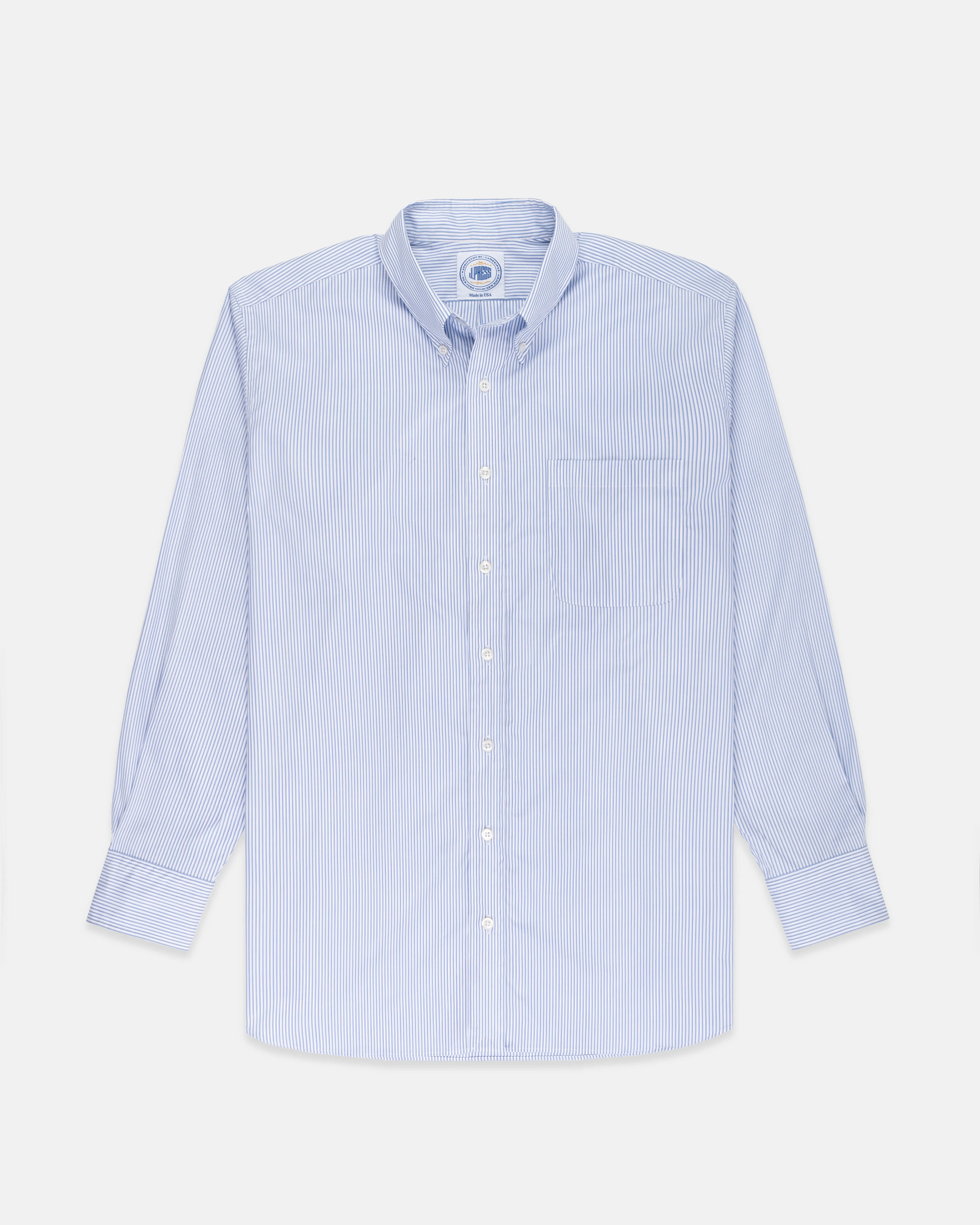 GOLD LABEL DRESS SHIRT - BLUE SHADOW STRIPE