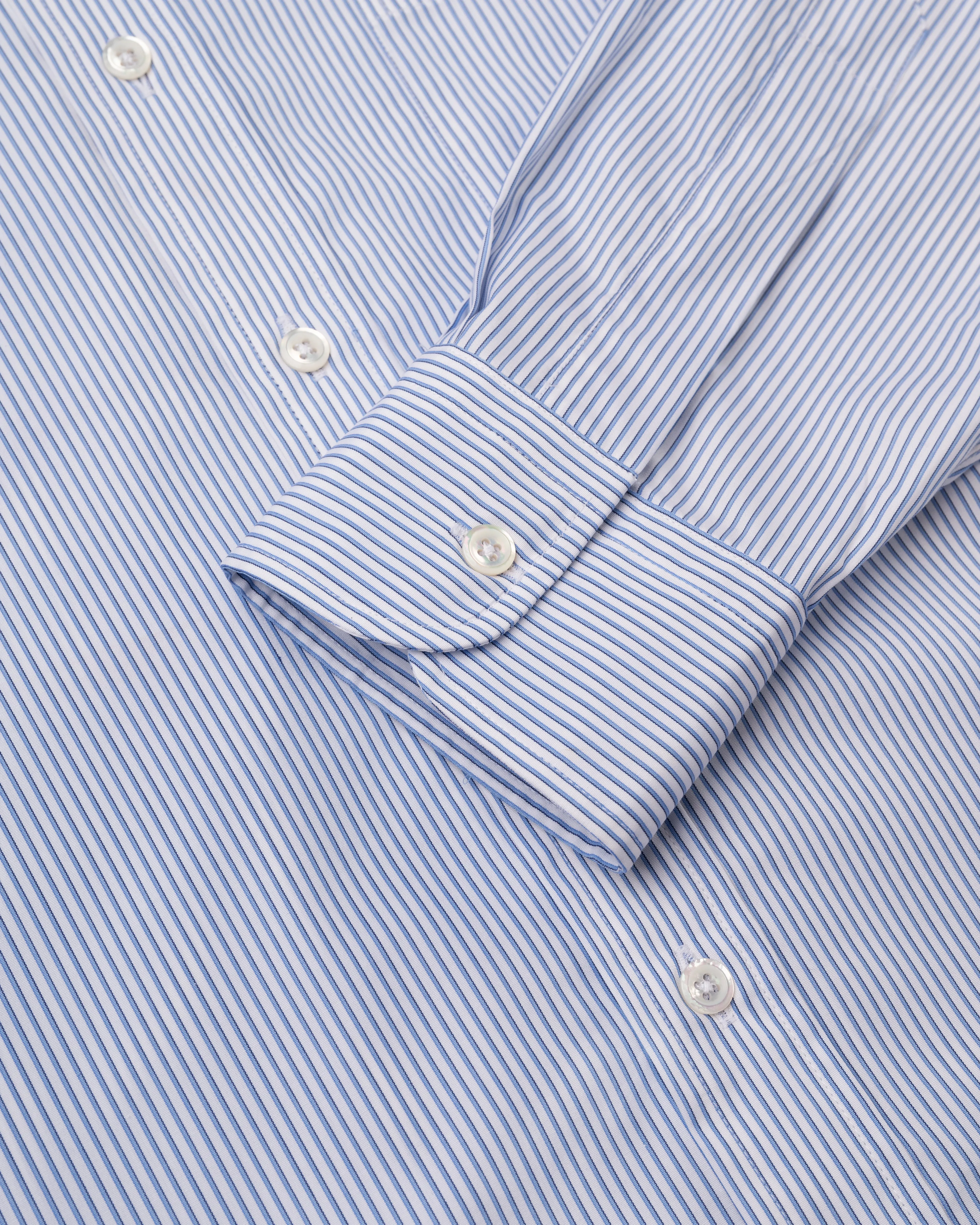 GOLD LABEL DRESS SHIRT - BLUE SHADOW STRIPE