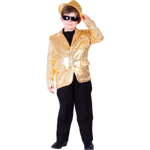Gold Sequin Jacket - Kids Babykids_Dress-Up-America