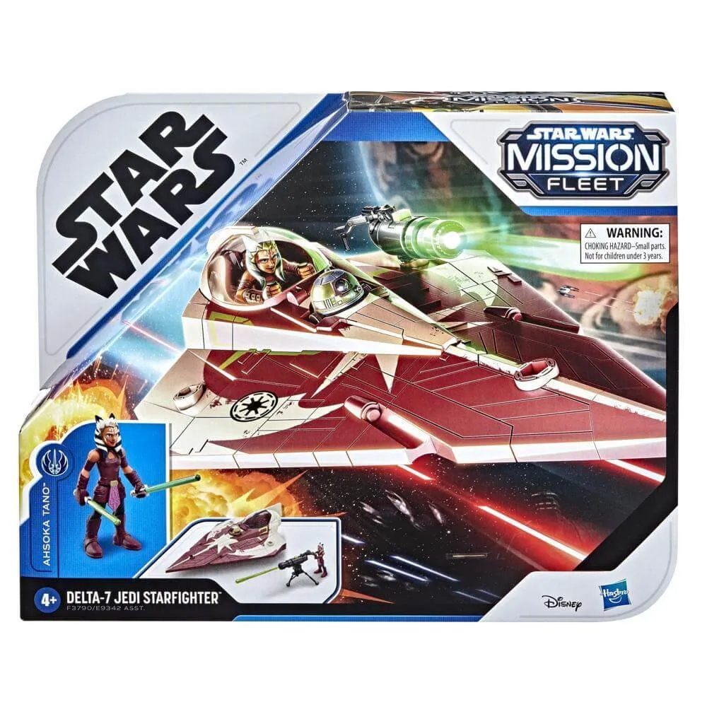 Hasbro Toys Star Wars Mission Fleet Ahsoka Tano with Delta-7 Jedi Starfighter