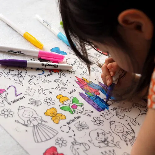 Hey Doodle Washable colouring Mat Sugar and Spice