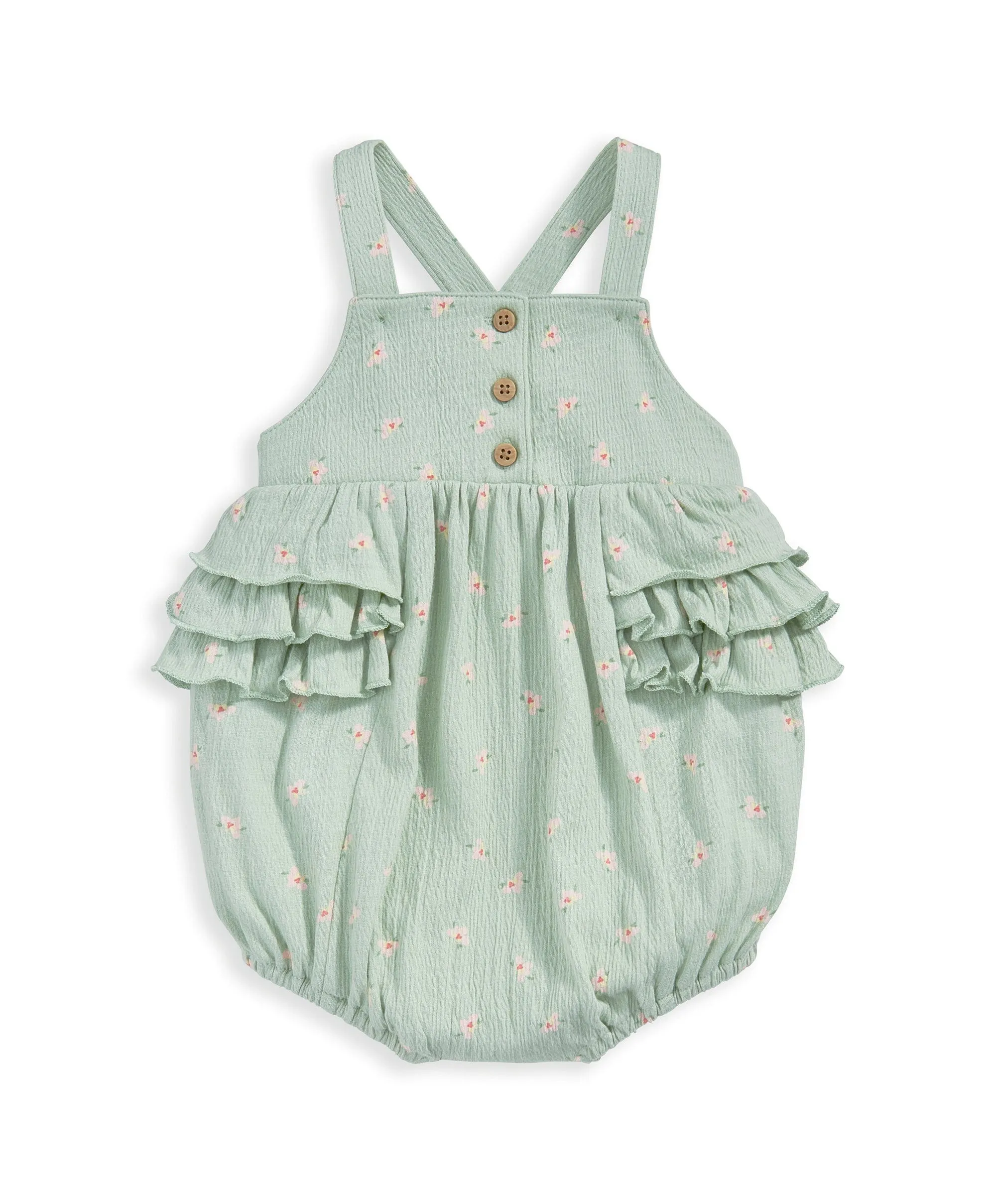 Hibiscus Shortsleeve Bodysuit & Romper Outfit Set