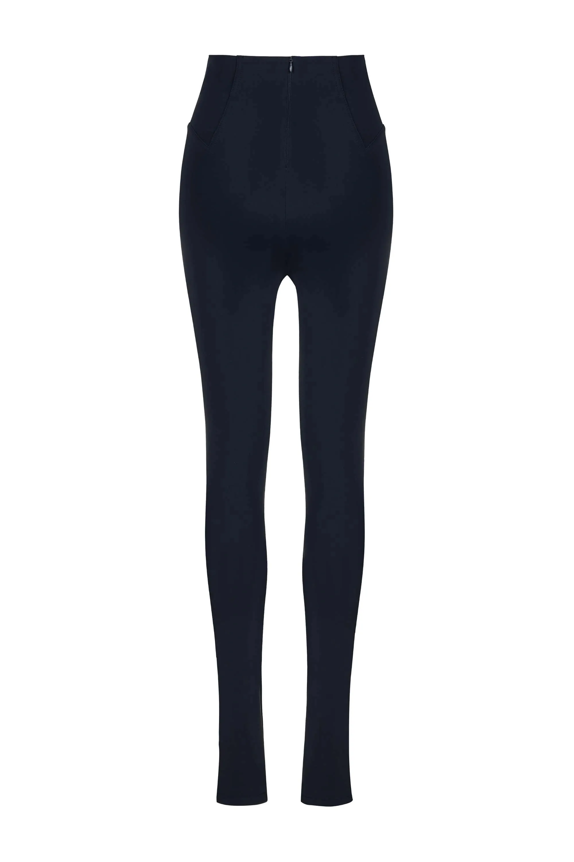 High Rise Full Length Knit Pants