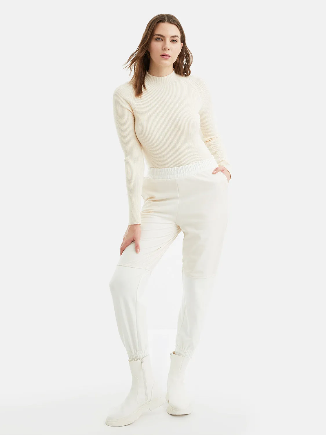 High-Waisted Jogging Pants
