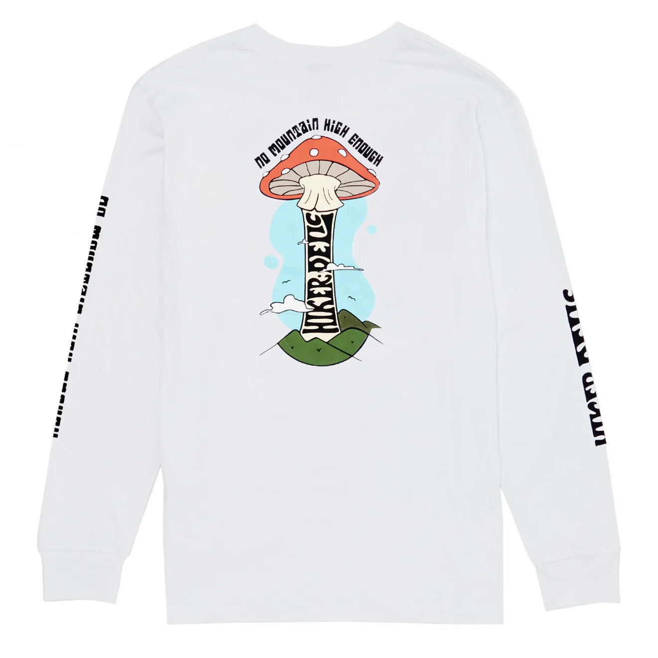 Hikerdelic Mountain High LS T-Shirt White