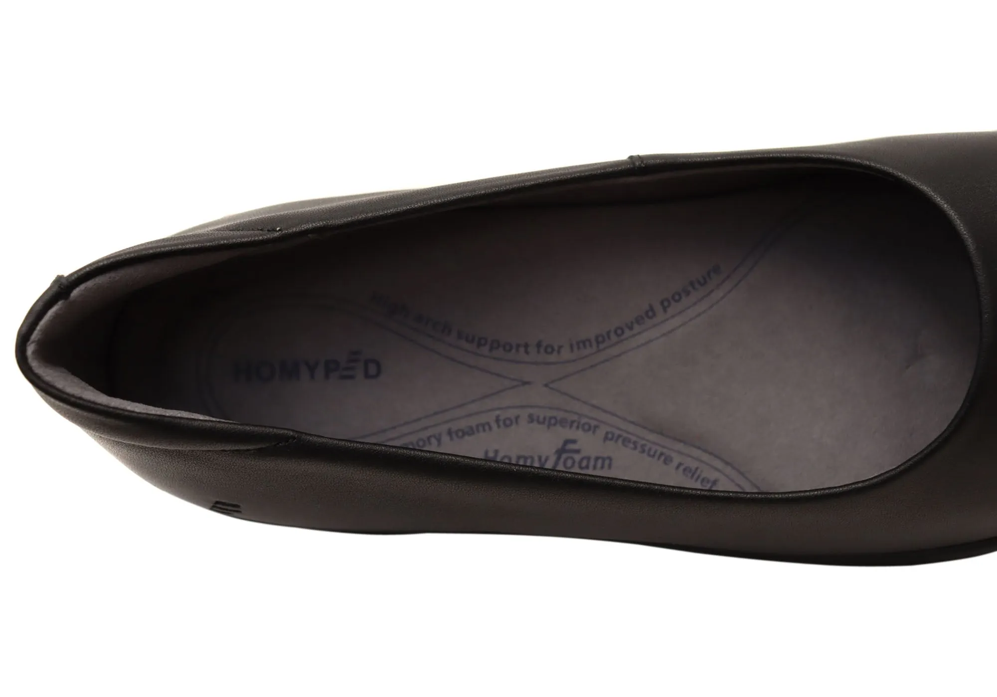 Homyped Scope Ballet Womens Comfortable Leather Shoes Homyped Shoes