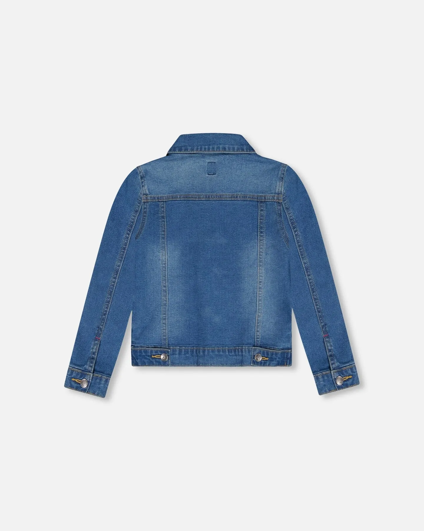 Jean Jacket With Funny Patches Babykids_Deux-Par-Deux