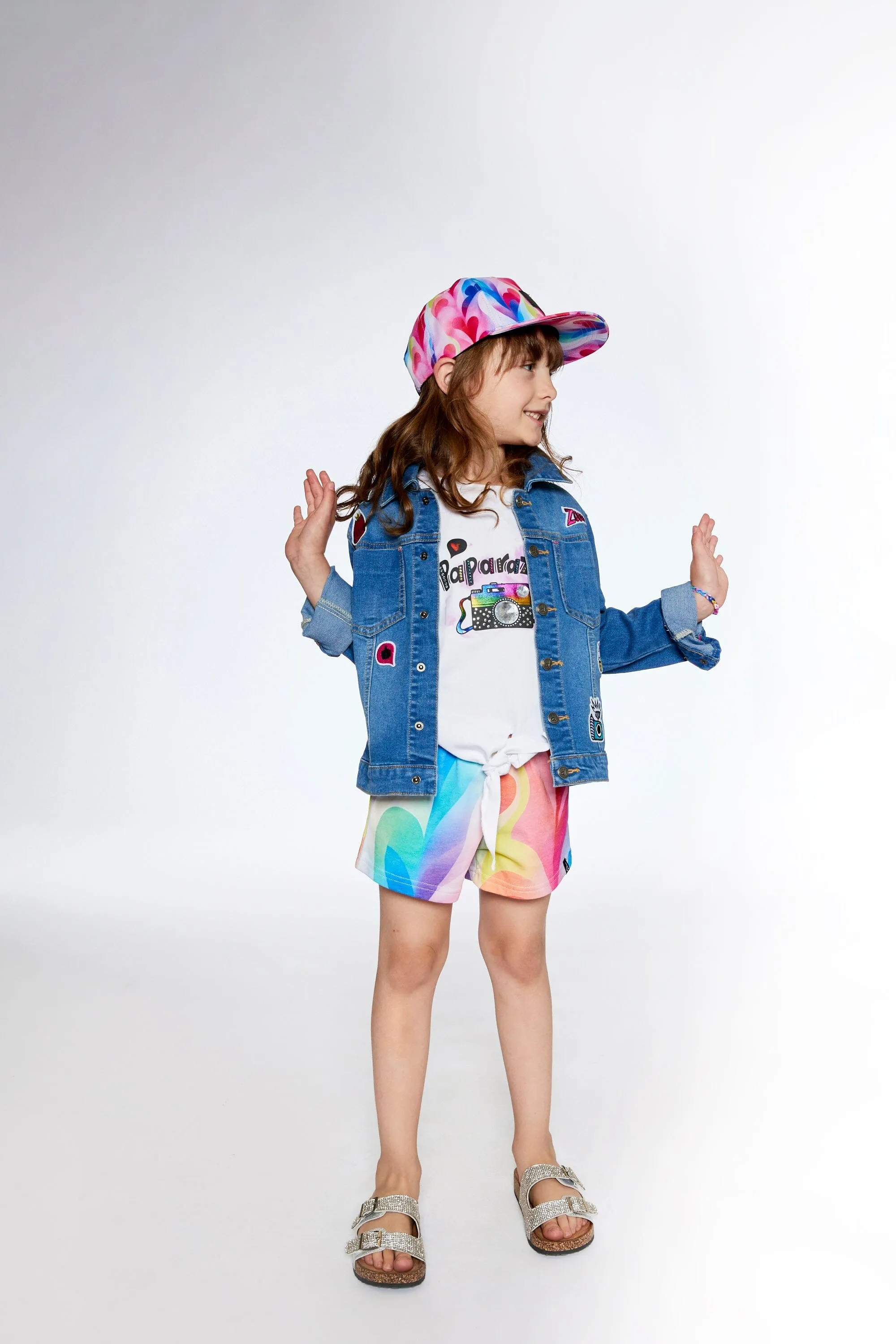 Jean Jacket With Funny Patches Babykids_Deux-Par-Deux