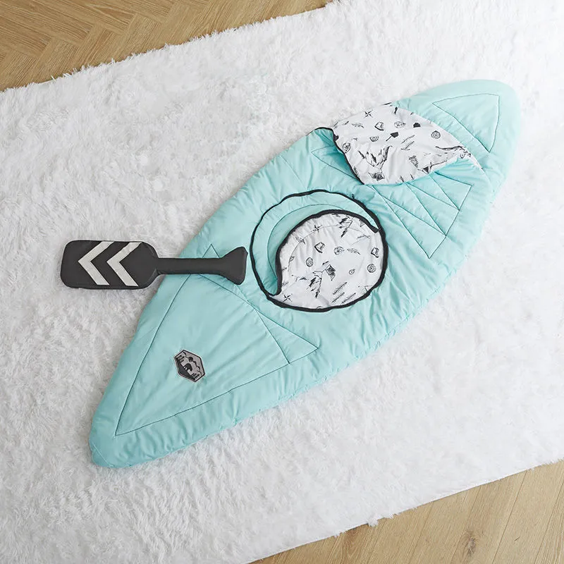 Kayak Sleeping Bag With Oar Pillow