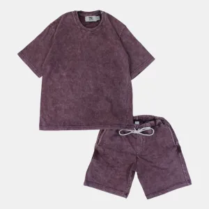 Kids Girls Cotton Pajama – Purple