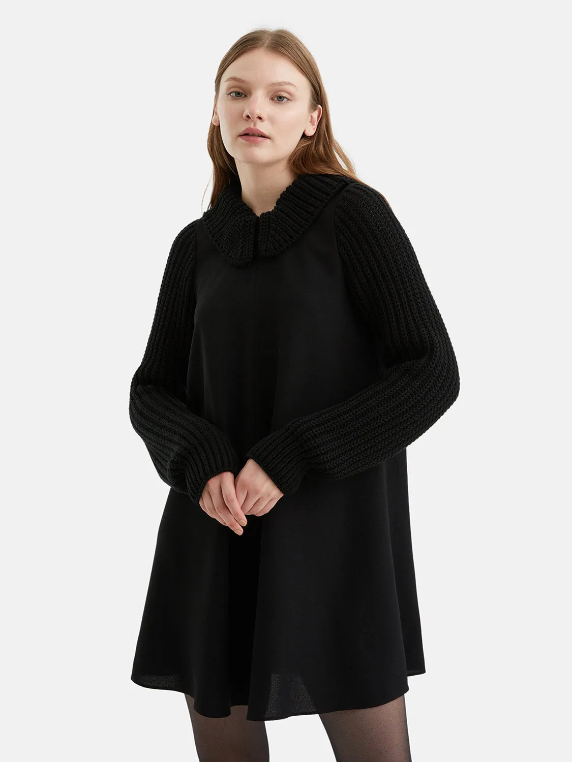 Knit Details Dress
