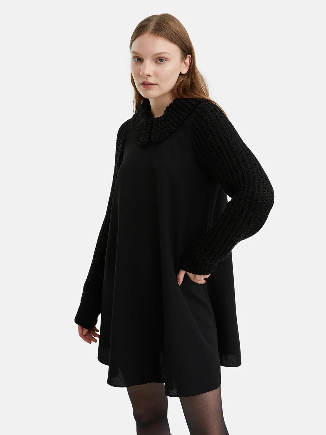 Knit Details Dress
