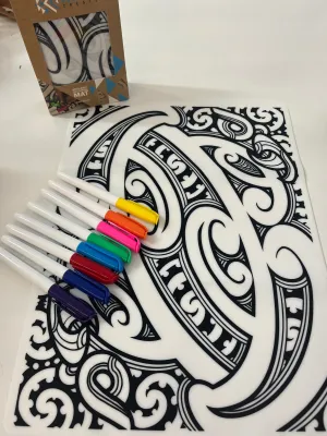 Koru Washable colouring Mat