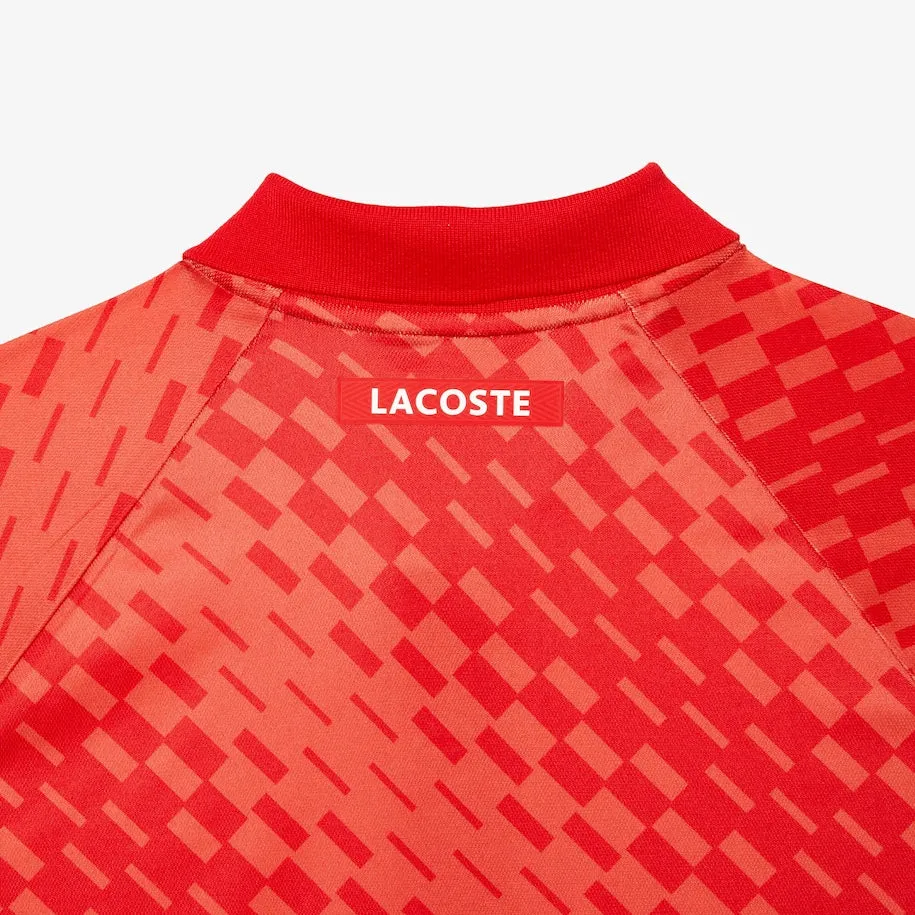 Lacoste Tennis x Novak Djokovic Fan Version Polo Red / Orange Patagonia Clothing