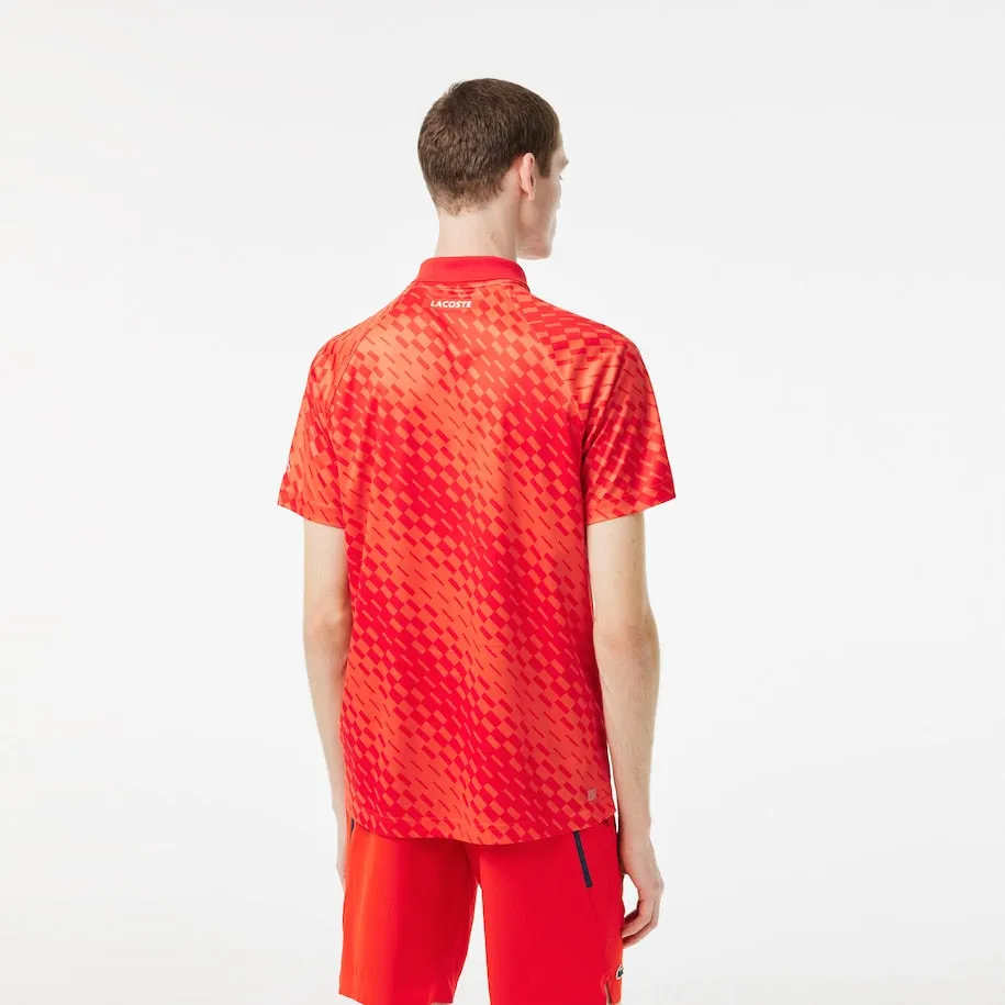 Lacoste Tennis x Novak Djokovic Fan Version Polo Red / Orange Patagonia Clothing