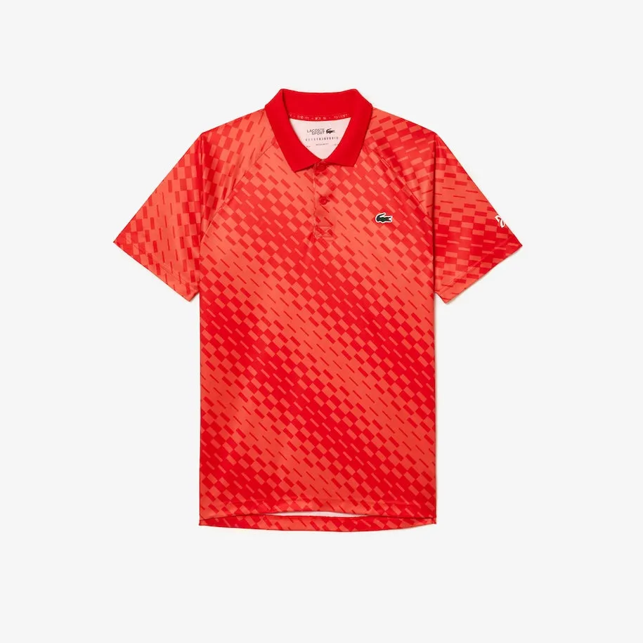 Lacoste Tennis x Novak Djokovic Fan Version Polo Red / Orange Patagonia Clothing