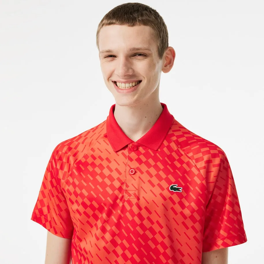 Lacoste Tennis x Novak Djokovic Fan Version Polo Red / Orange Patagonia Clothing