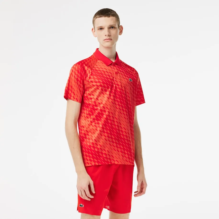 Lacoste Tennis x Novak Djokovic Fan Version Polo Red / Orange Patagonia Clothing
