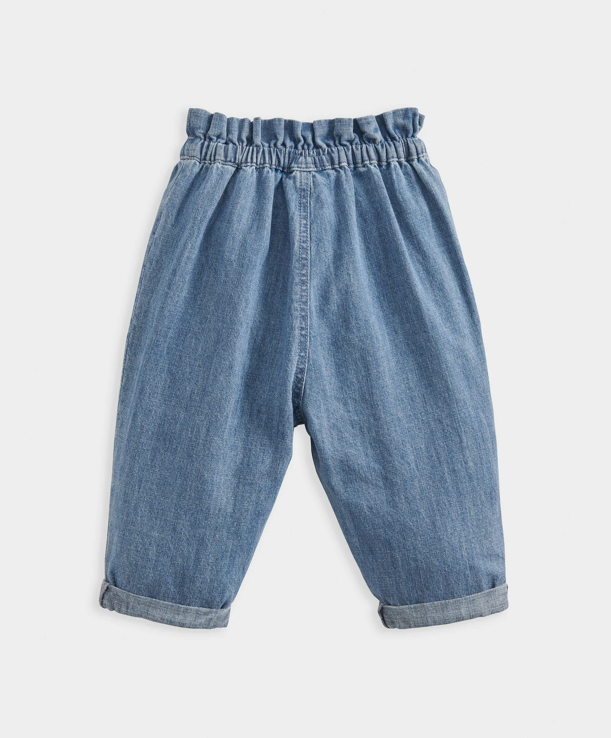 Lavender Embroidered Jeans Babykids Mamas & Papas