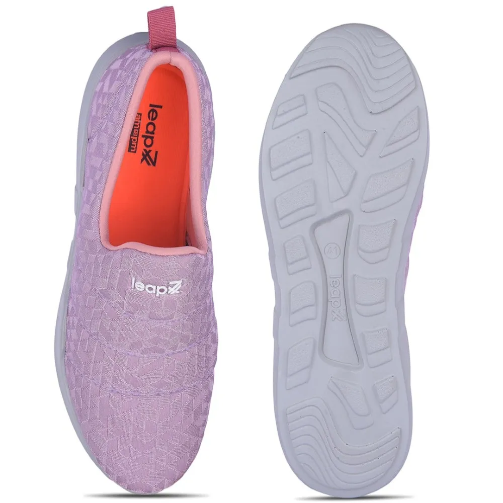 Leap7x Pink Non Lacing Casual Shoes For Women AVILA-96 By Liberty