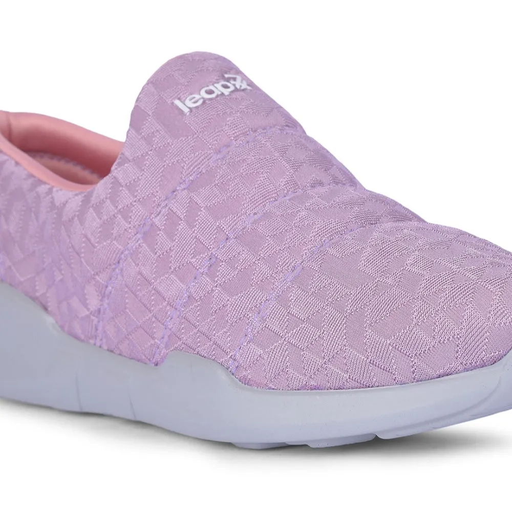 Leap7x Pink Non Lacing Casual Shoes For Women AVILA-96 By Liberty