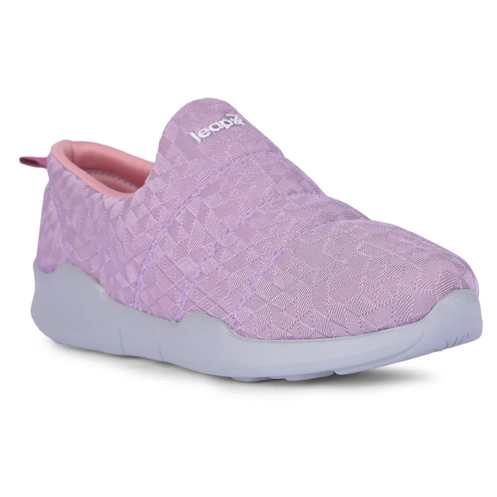 Leap7x Pink Non Lacing Casual Shoes For Women AVILA-96 By Liberty