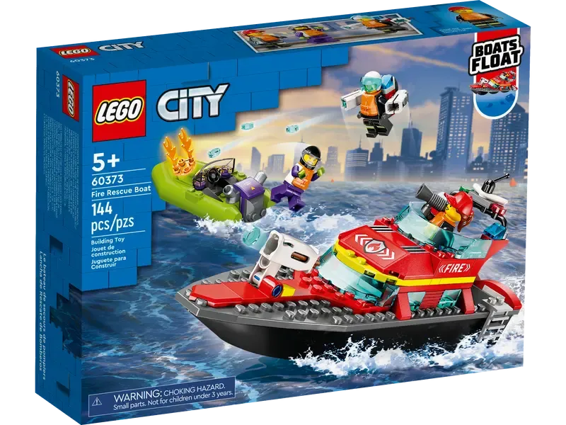 LEGO® City Fire Rescue Boat 60373