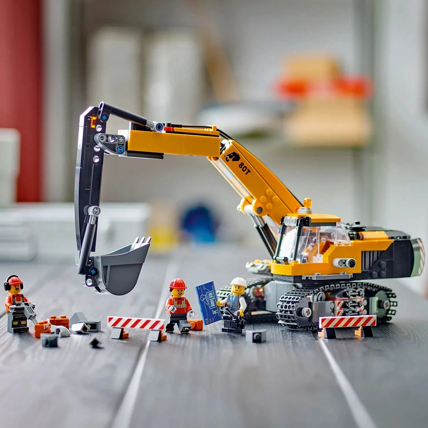 LEGO® City Yellow Construction Excavator 60420