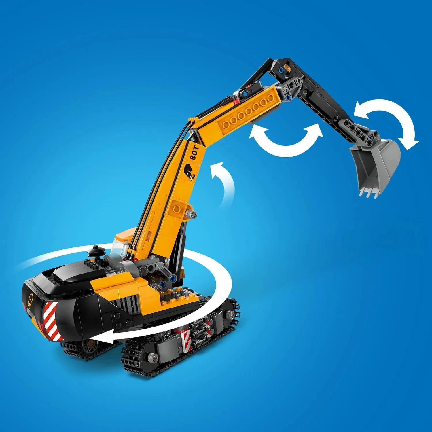 LEGO® City Yellow Construction Excavator 60420