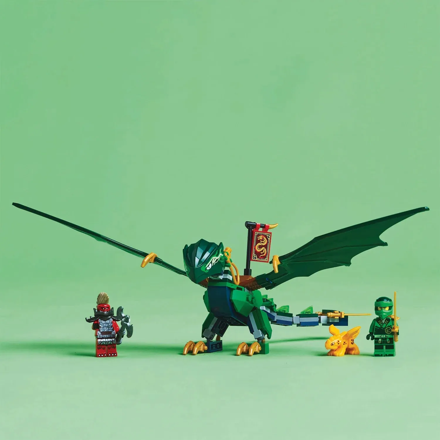 LEGO NINJAGO Lloyd’s Green Forest Dragon 71829