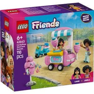 Lego Toys Candyfloss Stand & Scooter 42643