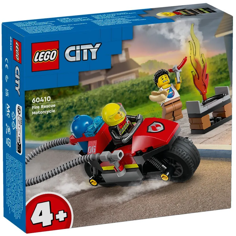 Lego Toys Lego 60410 Fire & Recue Motorcycle