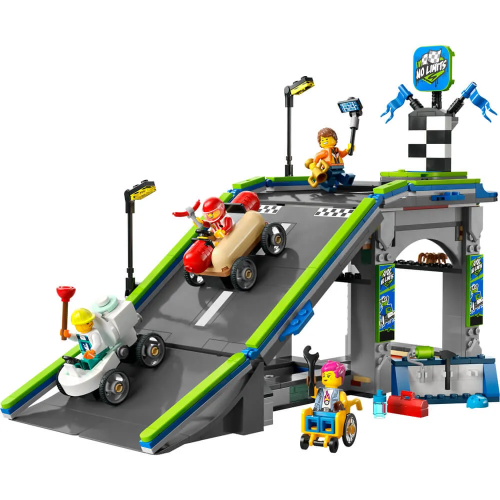 Lego® Toys LEGO® City No Limits: Race Car Ramp Track Building Kit 60460