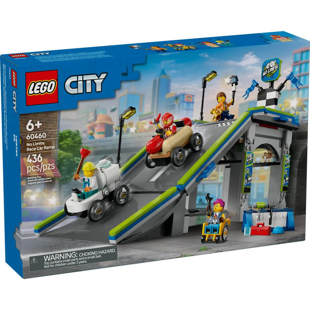 Lego® Toys LEGO® City No Limits: Race Car Ramp Track Building Kit 60460