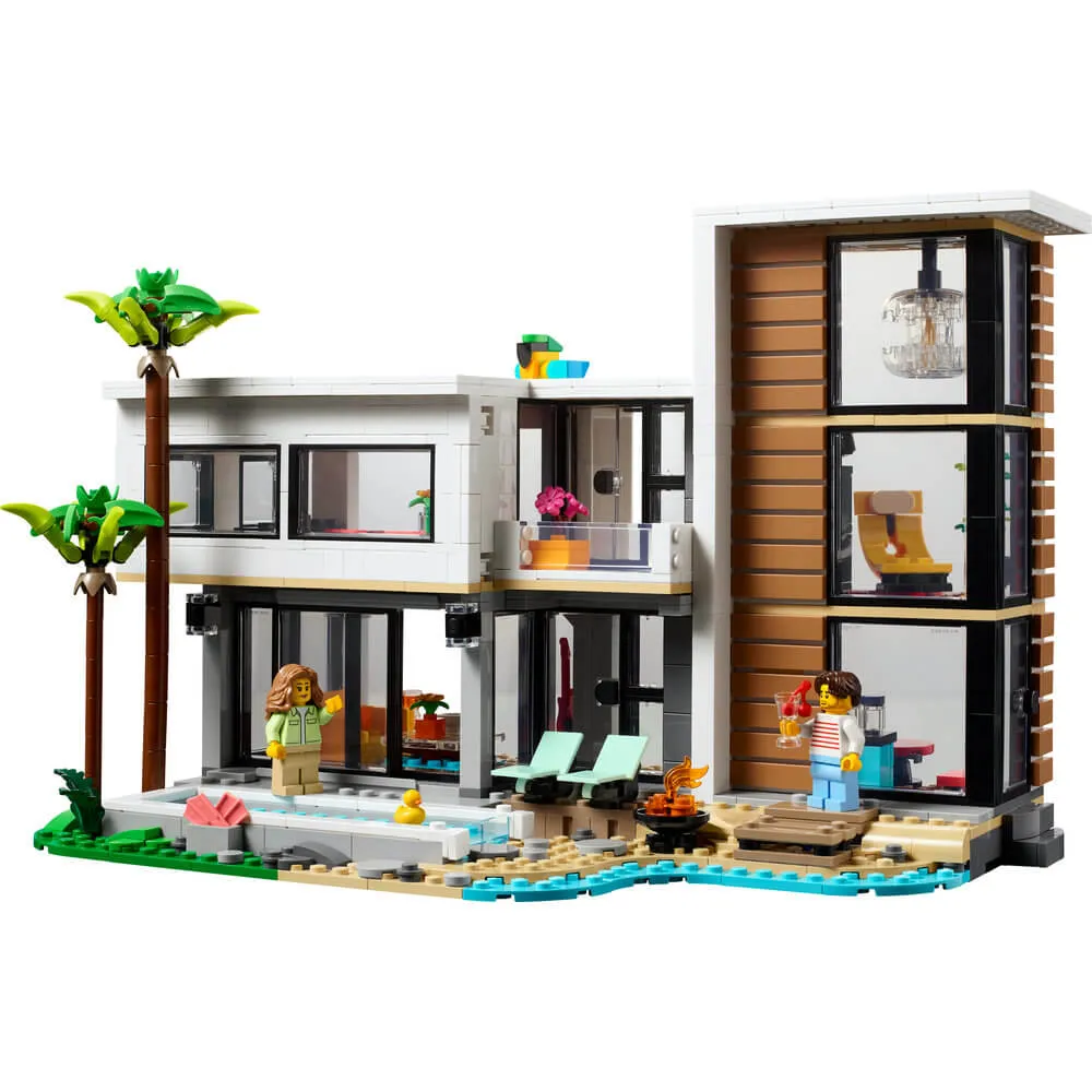 Lego® Toys LEGO® Creator Modern House 939 Piece Building Set (31153)