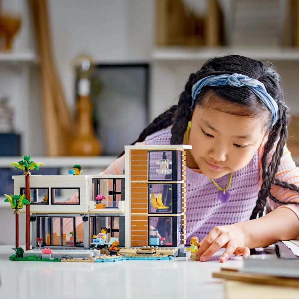 Lego® Toys LEGO® Creator Modern House 939 Piece Building Set (31153)