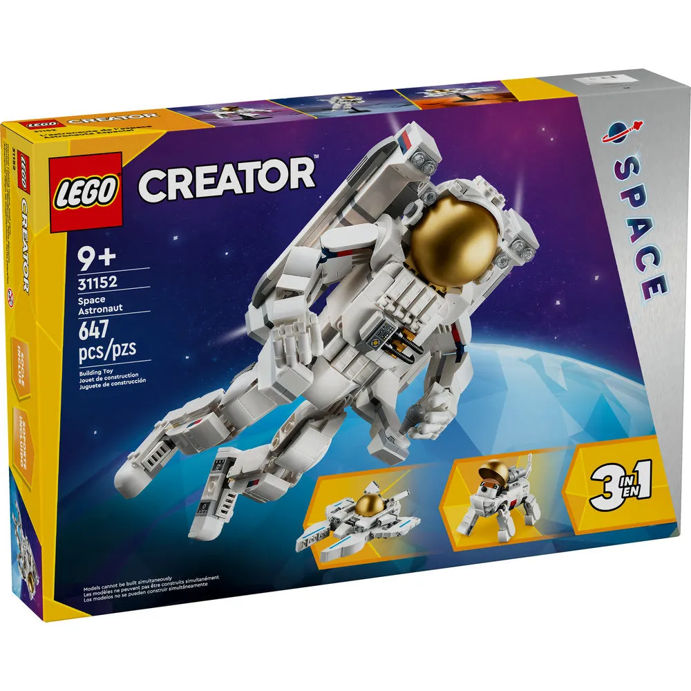 Lego® Toys LEGO® Creator Space Astronaut 3in1 Toy Set 31152