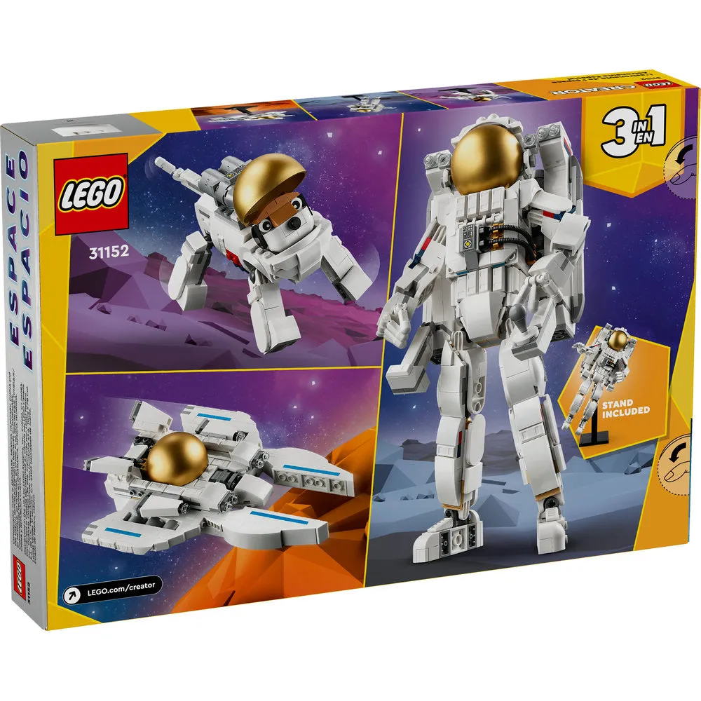 Lego® Toys LEGO® Creator Space Astronaut 3in1 Toy Set 31152
