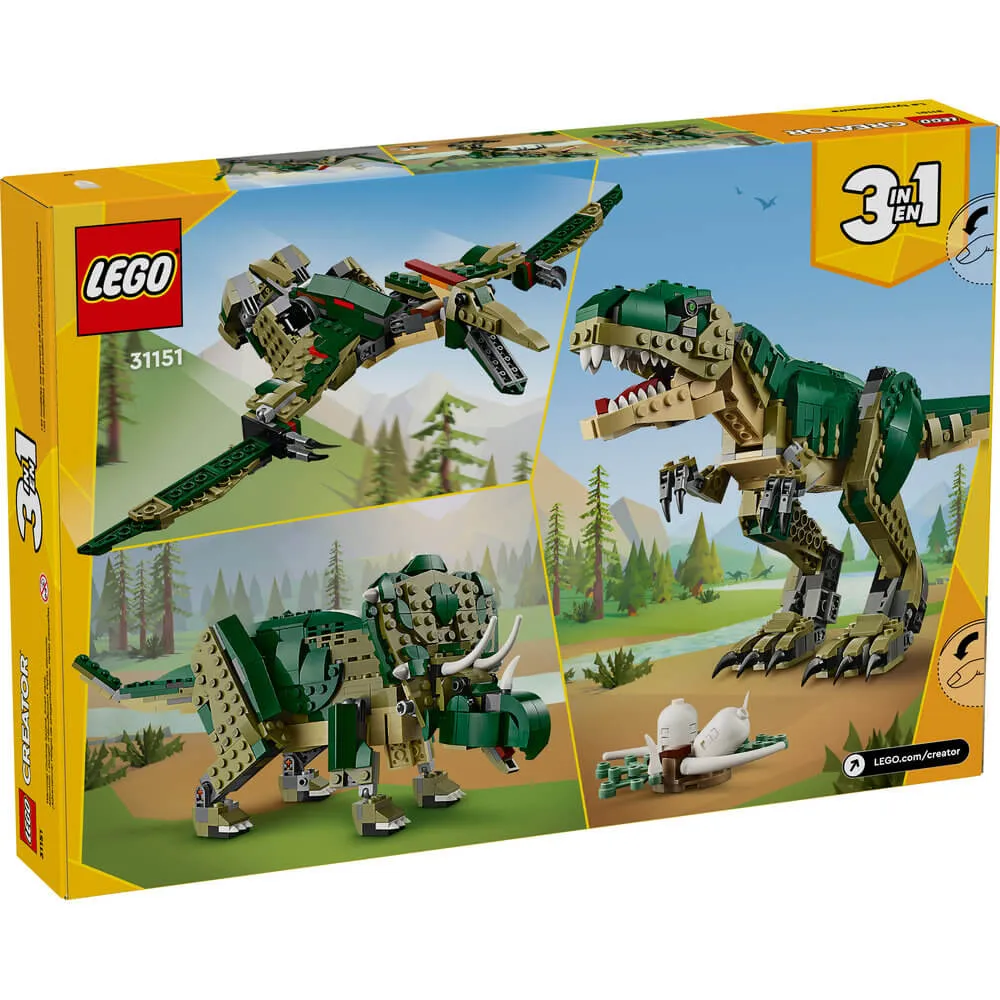 Lego® Toys LEGO® Creator T. rex 626 Piece Building Set (31151)