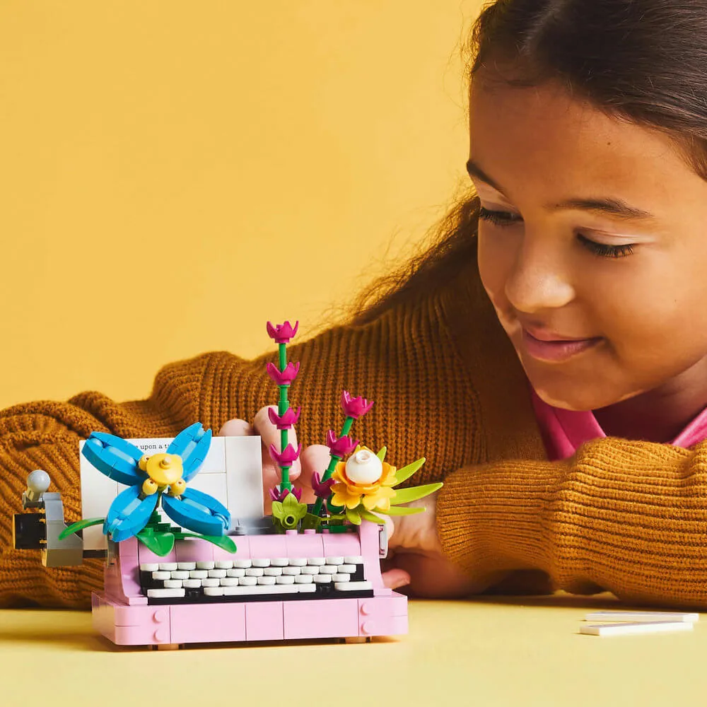 Lego® Toys LEGO® Creator Typewriter with Flowers Building Kit 31169