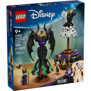 Lego® Toys LEGO® Disney Maleficent's and Cruella De Vil's Dresses 524 Piece Building Kit (43262)