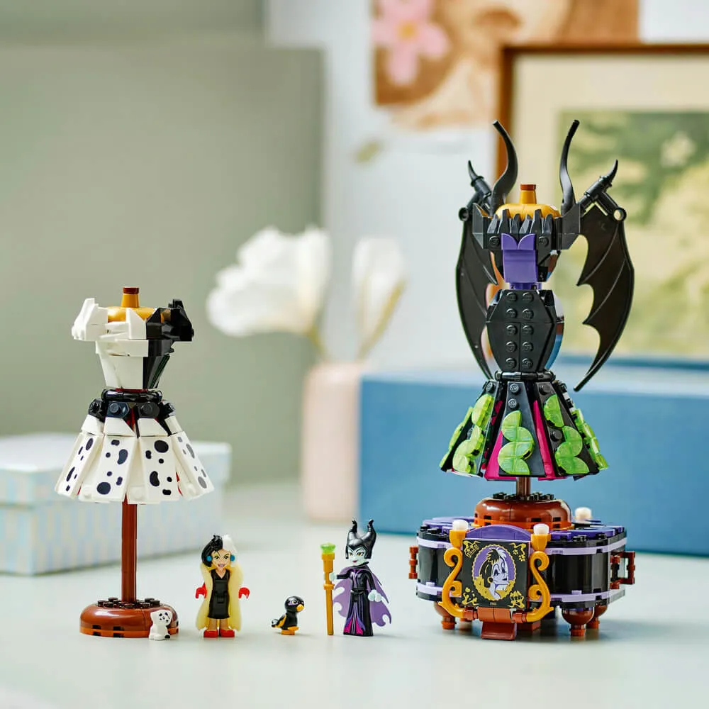 Lego® Toys LEGO® Disney Maleficent's and Cruella De Vil's Dresses 524 Piece Building Kit (43262)