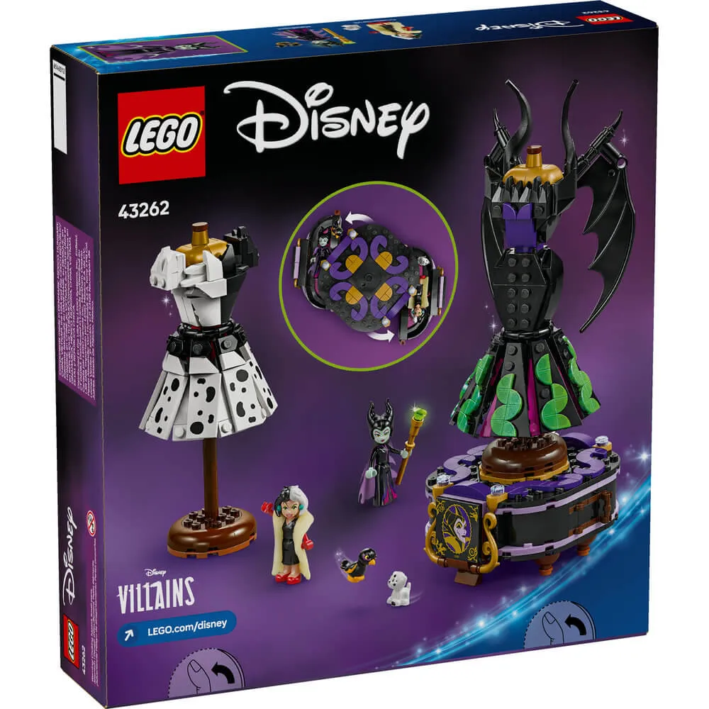Lego® Toys LEGO® Disney Maleficent's and Cruella De Vil's Dresses 524 Piece Building Kit (43262)