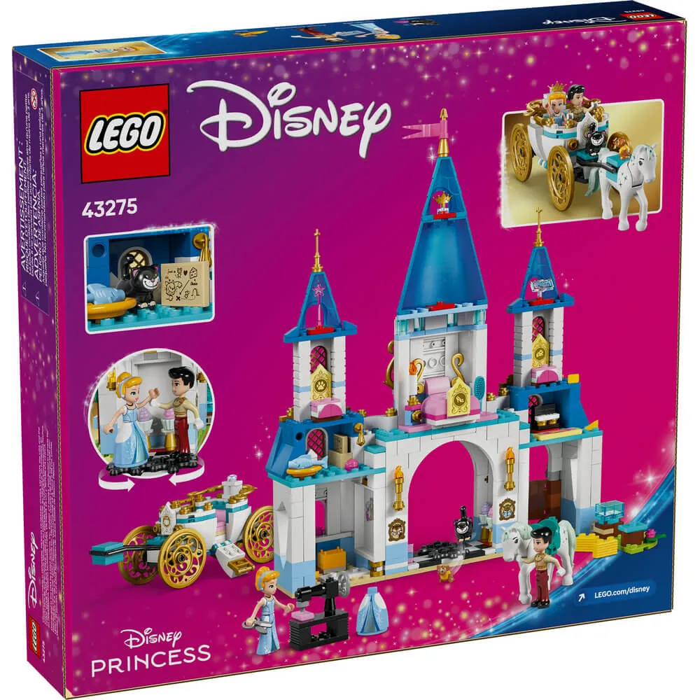 Lego® Toys LEGO® Disney Princess Cinderella's Castle & Horse Carriage Building Kit 43275
