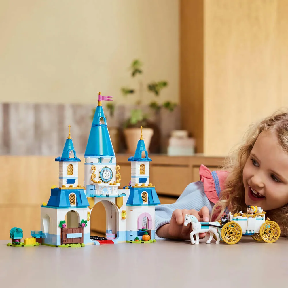 Lego® Toys LEGO® Disney Princess Cinderella's Castle & Horse Carriage Building Kit 43275