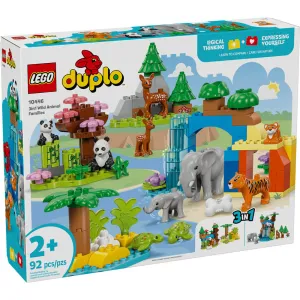 Lego® Toys LEGO® DUPLO 3in1 Wild Animal Families Building Kit 10446