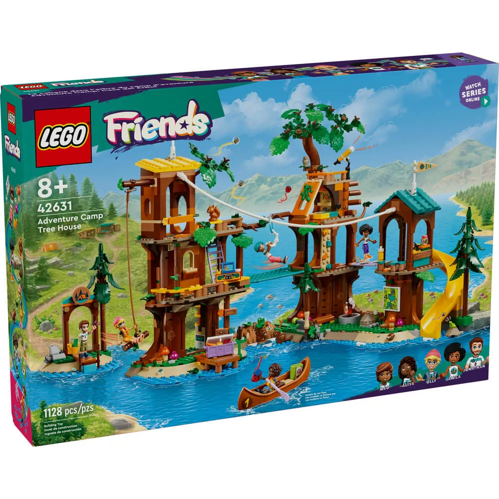 Lego® Toys LEGO® Friends Adventure Camp Tree House 1128 Piece Building Set (42631)